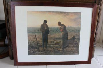 Poster The Angelus van Jean-Francois Millet beschikbaar voor biedingen