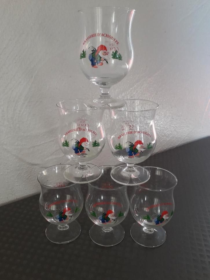 Mini La Chouffe glaasjes, Collections, Marques de bière, Neuf, Verre ou Verres, Autres marques, Enlèvement ou Envoi