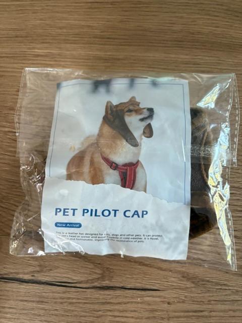 Pilotenmuts voor kleine hond/kat NIEUW, Dieren en Toebehoren, Honden-accessoires, Nieuw, Ophalen of Verzenden