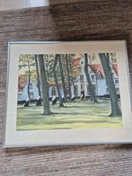 Prachtig brugs schilderij begijntjes P.W. van Wyngaerden, Antiek en Kunst, Ophalen