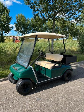 Electrische golfcar clubcar met werkbak perfecte accu’s beschikbaar voor biedingen
