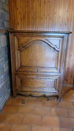 Meuble bar ou TV en chêne rustique, Ophalen, 100 tot 150 cm, 100 tot 150 cm, Eikenhout