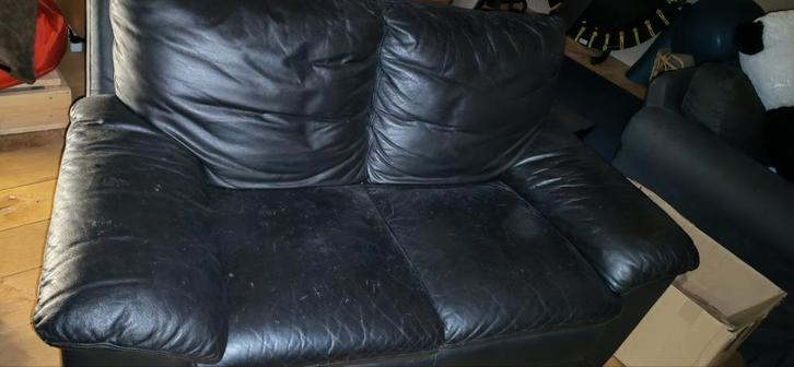 Sofa te koop, Huis en Inrichting, Zetels | Zetels, Zo goed als nieuw, Leer, Ophalen