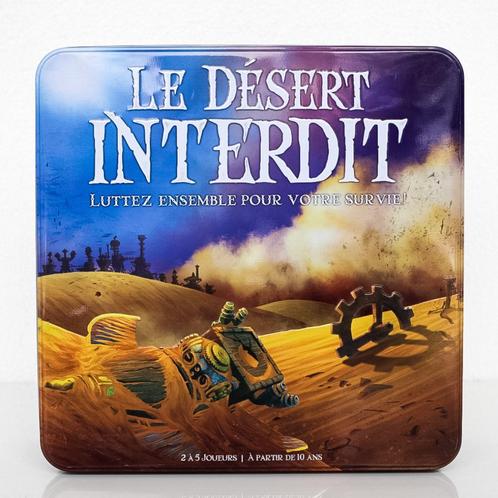 Le désert interdit - Jeu de coopération, Hobby en Vrije tijd, Gezelschapsspellen | Bordspellen, Zo goed als nieuw, Een of twee spelers
