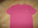 T-shirt roze merk hollister - maat s, Kleding | Heren, T-shirts, Ophalen of Verzenden, Roze, Gedragen, Hollister
