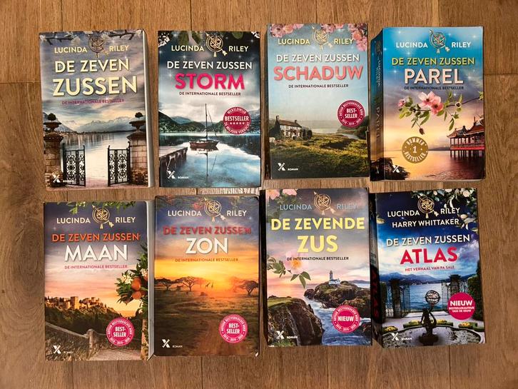 De zeven zussen reeks lucinda riley, Livres, Romans, Enlèvement ou Envoi