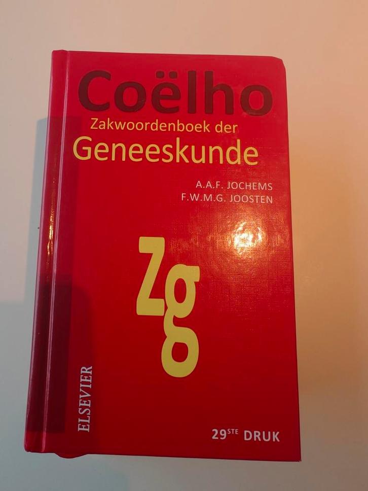 ... Coelho - Coëlho Zakwoordenboek der Geneeskunde, Boeken, Wetenschap, Zo goed als nieuw, Ophalen