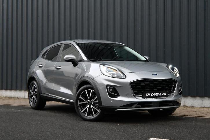 Ford Puma 1.0 mHEV EcoBoost, Autom, GPS, zetverw, cam, trekh, Auto's, Ford, Bedrijf, Te koop, Puma, ABS, Achteruitrijcamera, Adaptieve lichten