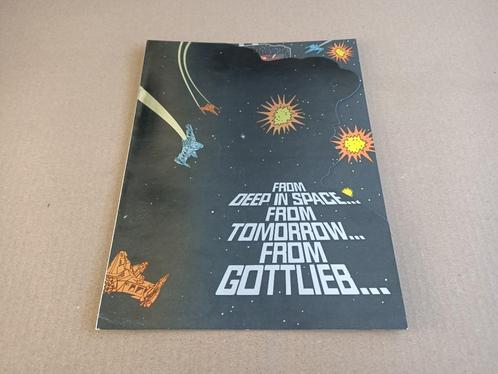 Folder: Gottlieb Buck Rogers (1979) Flipperkast, Verzamelen, Automaten | Flipperkasten, Flipperkast, Gottlieb, Verzenden