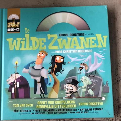 De wilde zwanen, Warre Borgmans, Heerlijk hoorspel boek + CD, Boeken, Luisterboeken, Cd, Ophalen of Verzenden