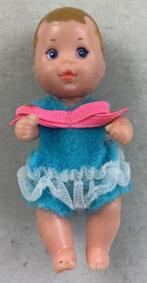 Barbie Babysitter Skipper Baby pop 9433 Vintage 1990s 1990, Verzamelen, Poppen, Gebruikt, Ophalen of Verzenden, Pop