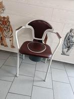 Chaise percée avec Seau hygiénique 53cm d'assise neuve, Diversen, Ophalen