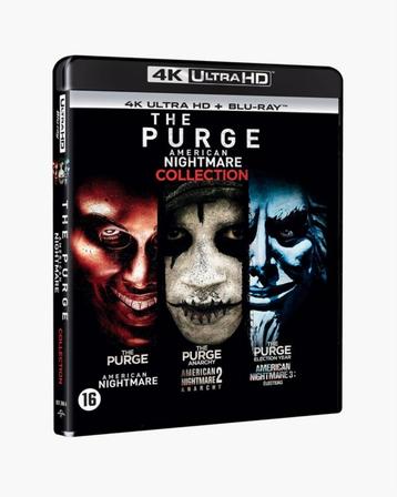 The Purge Coĺlection (4K UHD) zeldzaam, Enlèvement ou Envoi, Comme neuf, Horreur, Coffret