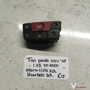 Fiat Panda 5drs 1.2 B 2008 2500221  Alarmlichtschakelaar  73 beschikbaar voor biedingen