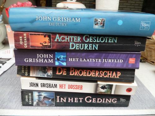 keuze uit 11 boeken John Grisham, Livres, Thrillers, Enlèvement ou Envoi