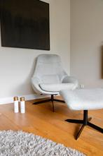 Bolia Saga Fauteuil inclusief hocker., Ophalen, Gebruikt, 100 tot 125 cm, Design