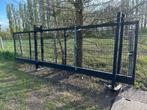Zelfdragende industriële schuifpoort 6m, Tuin en Terras, Tuinpoorten, Ophalen, Gebruikt, Schuifpoort, 200 cm of meer