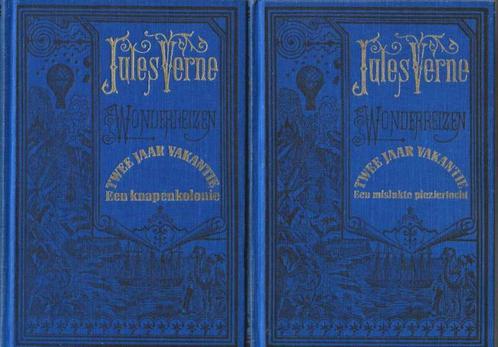 Boek  Jules Verne - Twee jaar op vakantie deel 1 & 2, Boeken, Avontuur en Actie, Nieuw, Ophalen of Verzenden