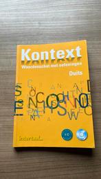 Kontext - woordenschat duits, Boeken, Schoolboeken, Verzenden, Zo goed als nieuw, Duits, Erwin Tschirner