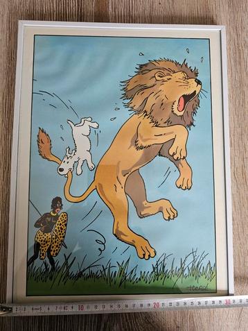 Affiches tintin sous cadres, Enlèvement ou Envoi, Comme neuf