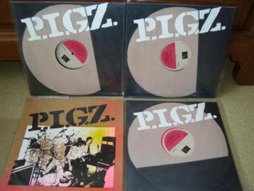 P.I.G.Z. – P.I.G.Z. Complete pakket van 4 LP's