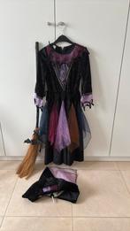 Heksen kleed  (Halloween) maat 116, Ophalen, Gebruikt, 110 t/m 116, Meisje