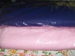 37 m x 1 m 40 de tulle rose. 13,20 de mauve., Ophalen of Verzenden, Nieuw