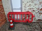 Veiligheidshek werfhek en kegel dranghekken nadarhen, Ophalen, Gebruikt