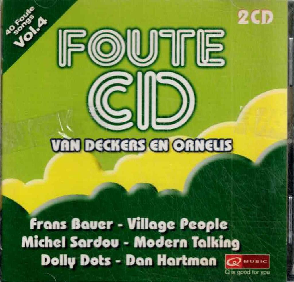2 x cd   -    Foute CD Van Deckers En Ornelis - Vol. 4, Cd's en Dvd's, Cd's | Overige Cd's, Ophalen of Verzenden