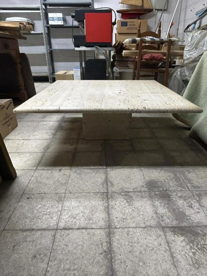 Design Tafel ( salontafel  ), Huis en Inrichting, Tafels | Eettafels, Gebruikt, 50 tot 100 cm, 50 tot 100 cm, Vierkant, Overige materialen