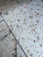 Snijresten terrazzo vinyl, Doe-het-zelf en Bouw, Tegels, Ophalen, Gebruikt