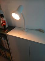 Lampe vintage blanche ajustable - métal, Enlèvement ou Envoi, Utilisé, Vintage