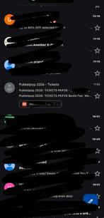 Combiticket Pukkelpop, Tickets en Kaartjes