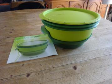 Micro Vap' de Tupperware Neuf!, Enlèvement ou Envoi, Neuf, Vert, Récipient ou Bol