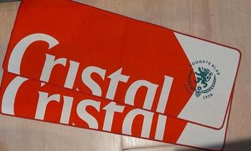 Toogmatjes Cristal alken, nieuw,  2 stuks beschikbaar voor biedingen
