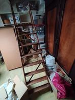 Escabeau escabelle en bois, Bricolage & Construction, Enlèvement, Utilisé, Pliable ou rétractable/escamotable