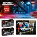 Vitrine + décor 2 Fast 2 Furious (compatible LEGO set 76917), Ophalen of Verzenden, Zo goed als nieuw, Lego