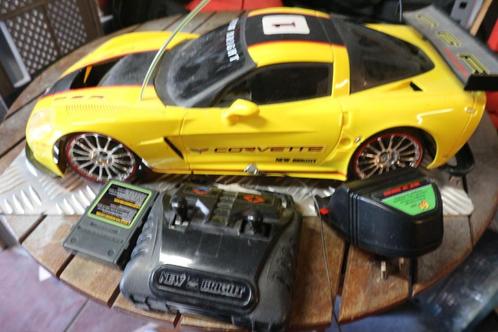 1/16 CORVETTE afstandsbediening, Hobby en Vrije tijd, Modelbouw | Radiografisch | Auto's, Ophalen of Verzenden