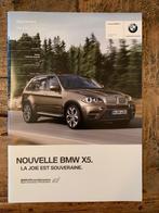 Product informatie brochure BMW X5 F15 2010 Franstalig nieuw, Nieuw, Ophalen of Verzenden, BMW, BMW