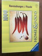 Puzzel Ravensburger 1000 stukjes Pepers, Ophalen of Verzenden, 500 t/m 1500 stukjes, Gebruikt, Legpuzzel