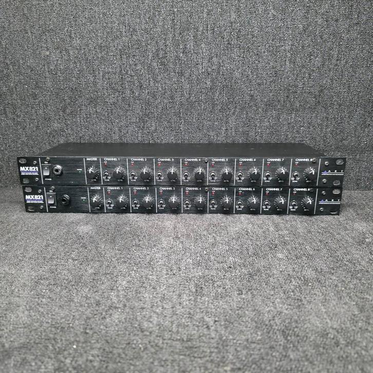 Table de mixage rack 8 canaux ART MX821 avec eq 1 HE, TV, Hi-fi & Vidéo, Enceintes, Comme neuf, Enlèvement ou Envoi