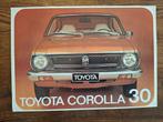 TOYOTA  COROLLA  SR 30, Boeken, Auto's | Folders en Tijdschriften, Ophalen of Verzenden, Nieuw, Toyota