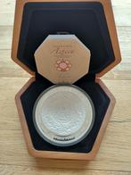 Kilo munt zilver Aztecen kalender Mexico 2024, Postzegels en Munten, Ophalen of Verzenden, Zilver