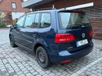 VW TOURAN 1.6TDI 174 000KM CARPASS 7 PLACES 2014 EURO 5B, Auto's, Volkswagen, Voorwielaandrijving, Euro 5, Zwart, Blauw