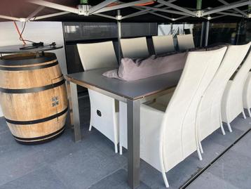 Extra geote partytent met verwarmingselementen, Tuin en Terras, Partytenten, Ophalen, Zo goed als nieuw, Partytent