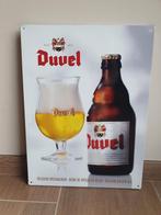 Panneau d'affichage en métal - Duvel -, Enlèvement ou Envoi, Utilisé, Panneau, Plaque ou Plaquette publicitaire, Duvel
