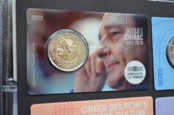 Jacques Chirac - 2€ Coincard 2022 | Monnaie de Paris