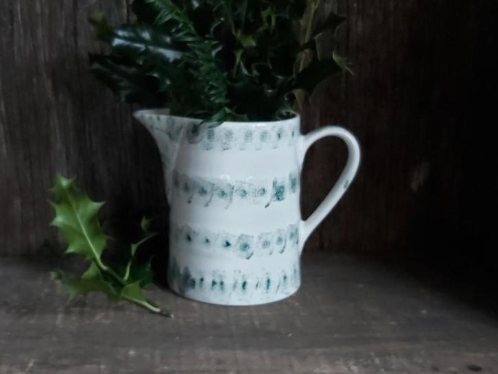 Mooie oude 1 liter bandenkan / ringenkan, Antiquités & Art, Curiosités & Brocante, Enlèvement ou Envoi