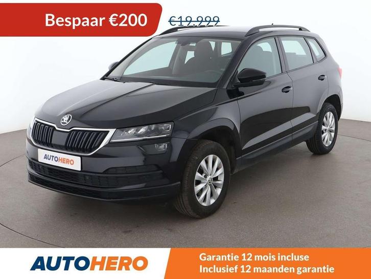 Skoda Karoq 2.0 TDI Ambition (bj 2021), Auto's, Skoda, Te koop, Karoq, ABS, Achteruitrijcamera, Airbags, Airconditioning, Android Auto