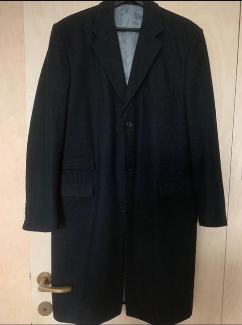 Long manteau noir homme 52, Vêtements | Hommes, Vestes | Hiver, Porté, Taille 52/54 (L), Noir